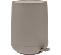Zone Denmark Seau à cosmétiques 5L Seau de bain Seau à pédale Poubelle à pédale taupe