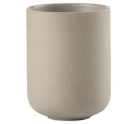 Zone Denmark Sensu Gobelet pour Brosse à Dents Dia 7,4 x 9,5 cm Taupe