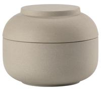 Zone Denmark Bocal avec couvercle Sensu Ø10.5x7.5 cm Taupe
