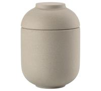 ZONE DENMARK Sensu Pot avec couvercle Dia 6,5 x 9 cm Taupe