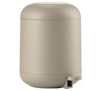 ZONE DENMARK Sensu Poubelle à pédale 24,5 x 19 x 26,5 cm 4 litre Taupe
