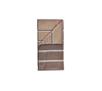 ZONE DENMARK Serviette de douche SAUNA 70x140cm Taupe/CamelskyBlue marron