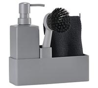 Zone Denmark Set de Vaisselle 4 pièces Gris Froid 19 x 6 x 20,5 cm