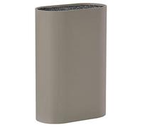Zone Denmark Singles Bloc à couteaux sans couteaux, 17x9 cm, 24 cm, taupe | Porte-couteaux, Support pour couteaux, Rangement de tous les couteaux