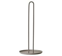 Zone Denmark Singles Porte-Rouleau de Cuisine Debout, Porte-Papier de Cuisine en métal, diam. 14,5 cm, Hauteur 32 cm, Taupe