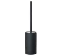 Zone Denmark Solo Brosse à WC, Porcelaine, Debout, Noir | Diamètre 8,4 cm, Hauteur 44,8 cm