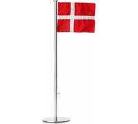 Zone Denmark Tige de drapeau avec drapeau danois, acier inoxydable, rouge et blanc, 40 cm, 330198