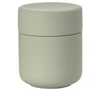 ZONE DENMARK Ume Boîte de Rangement en céramique avec Couvercle Diamètre 8,3 cm Hauteur 10,3 cm Vert Eucalyptus