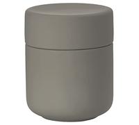 Zone Denmark Ume boîte en céramique avec couvercle pour la salle de bain, Décoration salle de bain, Organisateur de salle de bain, Jolie boîte de rangement, en céramique, diam. 8,3 cm, hauteur 10,3 cm