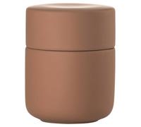 ZONE DENMARK Ume boîte en céramique avec couvercle pour la salle de bain, Décoration salle de bain, Organiseur salle de bain, Jolie boîte de rangement, en céramique, diam. 8,3 cm, hauteur 10,3 cm