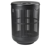 Zone Denmark Panier à linge Ume en polypropylène 40 x 54 cm Noir