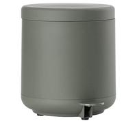 ZONE DENMARK Ume poubelle de salle de bain, poubelle cosmétique, poubelle à pédale avec couvercle pour la salle de bain, avec seau intérieur amovible et Soft-Close, diam. 19,5 cm, hauteur 22 cm