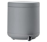 ZONE DENMARK Ume poubelle de salle de bain, poubelle cosmétique, poubelle à pédale avec couvercle pour la salle de bain, avec seau intérieur amovible et Soft-Close, diam. 19,5 cm, hauteur 22 cm
