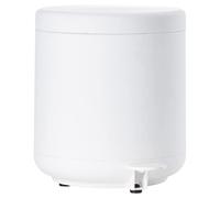ZONE DENMARK Ume poubelle de salle de bain, poubelle cosmétique, poubelle à pédale avec couvercle pour la salle de bain, avec seau intérieur amovible et Soft-Close, diam. 19,5 cm, hauteur 22 cm