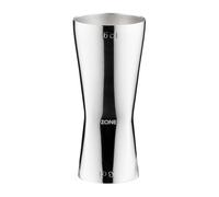 Zone Denmark Verre doseur Rocks 3/6 cl Acier inoxydable