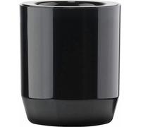 Zone Denmark Zahnbürstenbecher Suii, Zahnputzbecher, Kunststoff, Black, H 9 cm, 332182