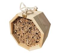 Zone en nid d'abeille - Boîte d'abeilles naturelle, colonie d'insectes - Structure d'appartement | Abeilles en bois, maison de miel en bois, approvisionnement naturel des abeilles pour soutien aux