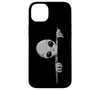 Zone Extraterrestre Grise drôle 51 UFO Coque pour iPhone 14 Plus