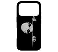 Zone Extraterrestre Grise drôle 51 UFO Coque pour iPhone 17 Pro