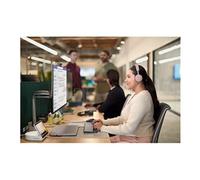 Logitech Casque Zone Wired 2 for Business – Suppresseur de bruit, certifié Microsoft Teams – Rose