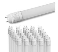 ZONE LED Lot de 25 tubes LED, 120 cm, blanc neutre (4000 K), 1850 lumens, T8, G13-16,5 W (remplace 36 W) avec démarreur inclus, tube LED