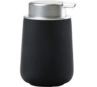 ZONE Pompe à savon NOVA Noir - Argent Céramique avec Soft-Touch | ZO-351029
