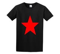 Zone Red Star As Worn by Cotton Michael Stipe O-Neck 100% Cotton Short Sleeve Unisex T-Shirt XL