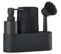 Zone - Set pour Laver la Vaisselle - Simple - Noir - 22 x 18,5 x 7 cm