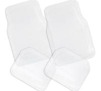 Zone Tech Lot de 4 Tapis de Sol en Caoutchouc Transparent résistant pour Toutes Les Saisons