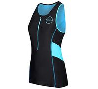 ZONE3 Activate Tri Top pour Femme, Noir/Turquoise, S