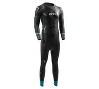 ZONE3 Combinaison en néoprène Advance manches longues triathlon Noir/Gris/Bleu Homme M
