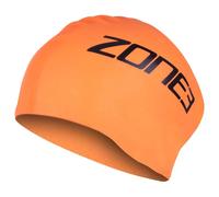 ZONE3 Bonnet de bain silicone cheveux longs SA24LHCAP113 Orange haute visibilité Taille unique mixte