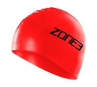 ZONE3 Gorro Natación Silicona Unisex Adulto, Rojo, Talla única