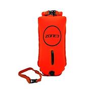 ZONE3 - Bouée de Natation en Eau Libre | Flotteur de sécurité pour Triathlon | Bouée avec Sac étanche 28L | Accessoires de Natation pour l'entraînement et la compétition | Ceinture réglable