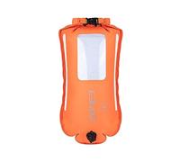 ZONE3 - Bouée de Natation recyclée 28 L avec lumières LED | Sac étanche avec étui pour téléphone Portable | Flotteur de sécurité pour Eau Libre et Triathlon | avec réflecteurs et Ceinture réglable