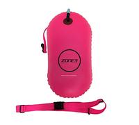 ZONE3 Boya Swim Safety Buoy/Tow, Float boya seguridad, Unisex, Rosa de Alta visibilidad, Talla Única