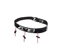 ZONE3 Cinturón Portadorsal Ceinture Mixte, Noir/Rouge, tamaño único