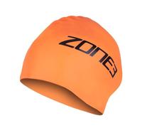 ZONE3 Extra Long Hair Swim Cap SA24XLCAP113 - Hi-Vis Orange