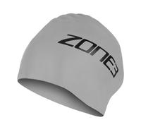 ZONE3 Extra Long Hair Swim Cap SA24XLCAP116 - Silver