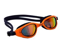 ZONE3 Lunettes de natation Attack – Verres miroir polarisés – Orange/Bleu