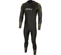 ZONE3 Mens Aspect Thermique Natation en Néoprène Homme Noir XL