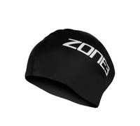 ZONE3 Bonnet de bain SA24LHCAP101 pour cheveux longs – Noir, taille unique