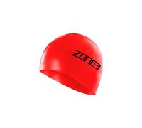 ZONE3 Mixte Sa24scap Gorro De Natación, Red, Taille Unique EU