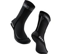 Zone3 Neoprene Socks Noir/Argent Petit Unisex