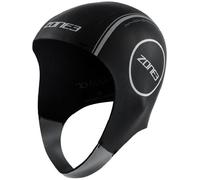 Zone3 Orange Neoprene Swim Cap Noir/Argent Nourrissons Unisex