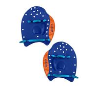 ZONE3 Power Stroke Paddle de Natation, Bleu/Rouge, L