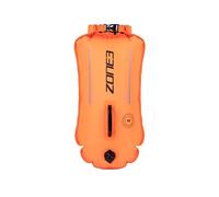 ZONE3 - Bouée de Natation 28L en matériau recyclé | Flotteur de sécurité pour Eau Libre et Triathlon | Sac Sec étanche | Bouée Haute visibilité avec Ceinture réglable | Polyester recyclé