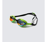 Lunettes de natation Zone3 Volaire Streamline Racing noir vert avec verres à effet miroir