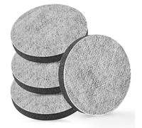 ZoneKing Lot de 4 filtres de rechange à micro-disque pour bouteilles et carafes Brita Fill & Go, longue durée de 150 l/4 semaines, réduit le chlore, les particules et autres contaminants dans l'eau