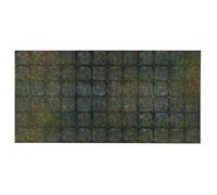 Zones en Caoutchouc compatibles avec Warhammer 40K 30,5 x 15 cm - Carré sous-Marin - 5 pièces